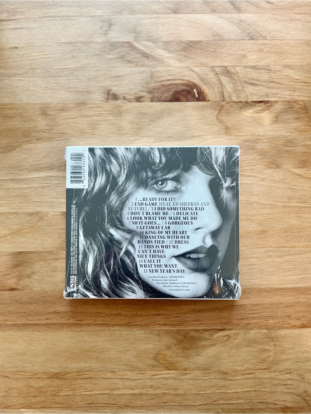 NWT TS Reputation CD - Picture 2 of 2